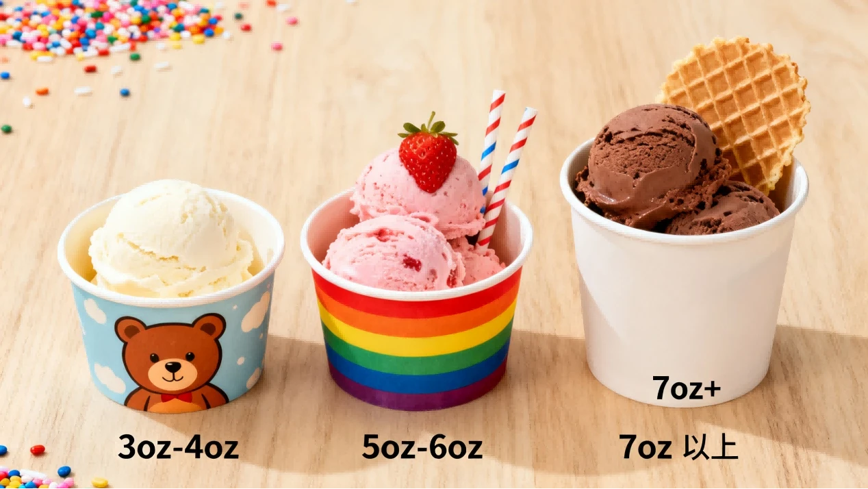 Paper Cups for ice cream 2 Paper Cups for ice cream 2
