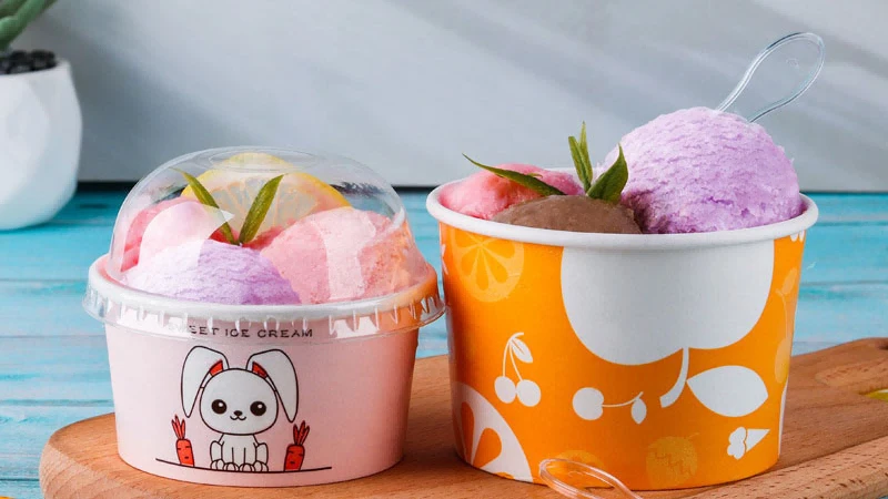 Paper ice cream cups 3 Paper ice cream cups 3