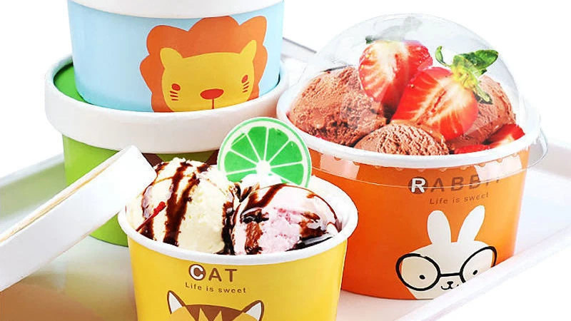 Printed ice cream cups 3 Printed ice cream cups 3