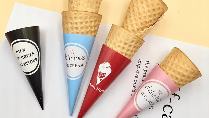 Whole sale Ice Cream Cone Wrappers 3 Whole sale Ice Cream Cone Wrappers 3