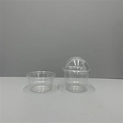 Copos descartáveis ​​de plástico para sorvete